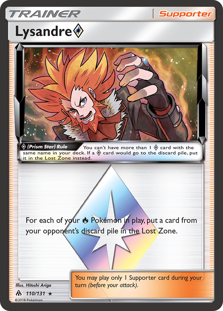 Lysandre (110/131) (Prism Star) [Sun & Moon: Forbidden Light] | Exor Games Bridgewater