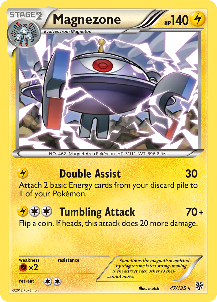 Magnezone (47/135) [Black & White: Plasma Storm] | Exor Games Bridgewater