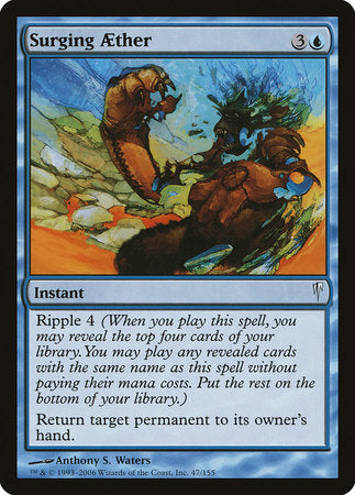 Surging Aether [Coldsnap] | Exor Games Bridgewater