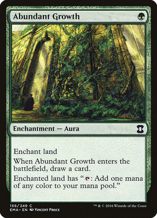 Abundant Growth [Eternal Masters] | Exor Games Bridgewater