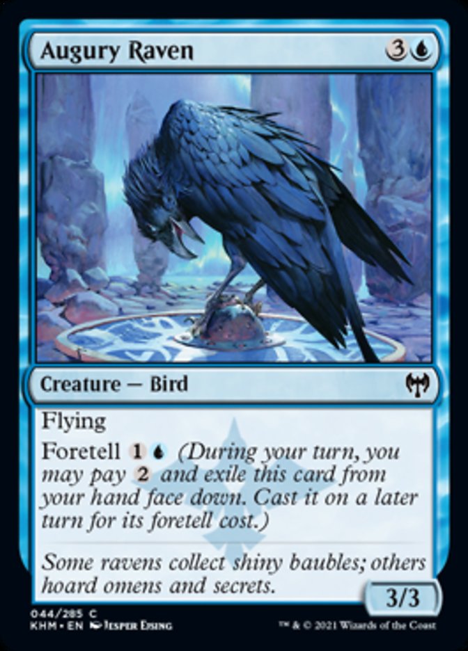 Augury Raven [Kaldheim] | Exor Games Bridgewater