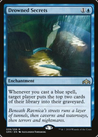 Drowned Secrets [Guilds of Ravnica] | Exor Games Bridgewater