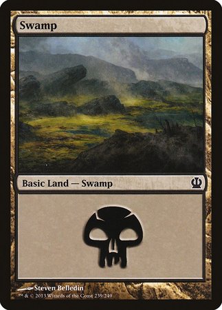 Swamp (239) [Theros] | Exor Games Bridgewater