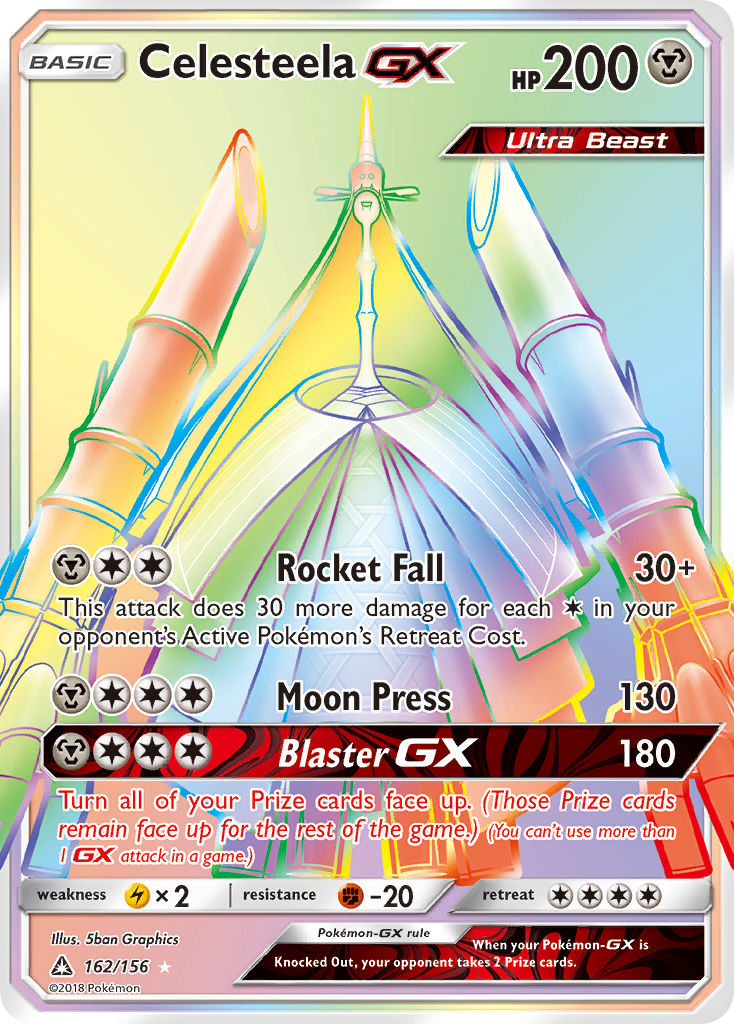 Celesteela GX (162/156) [Sun & Moon: Ultra Prism] | Exor Games Bridgewater