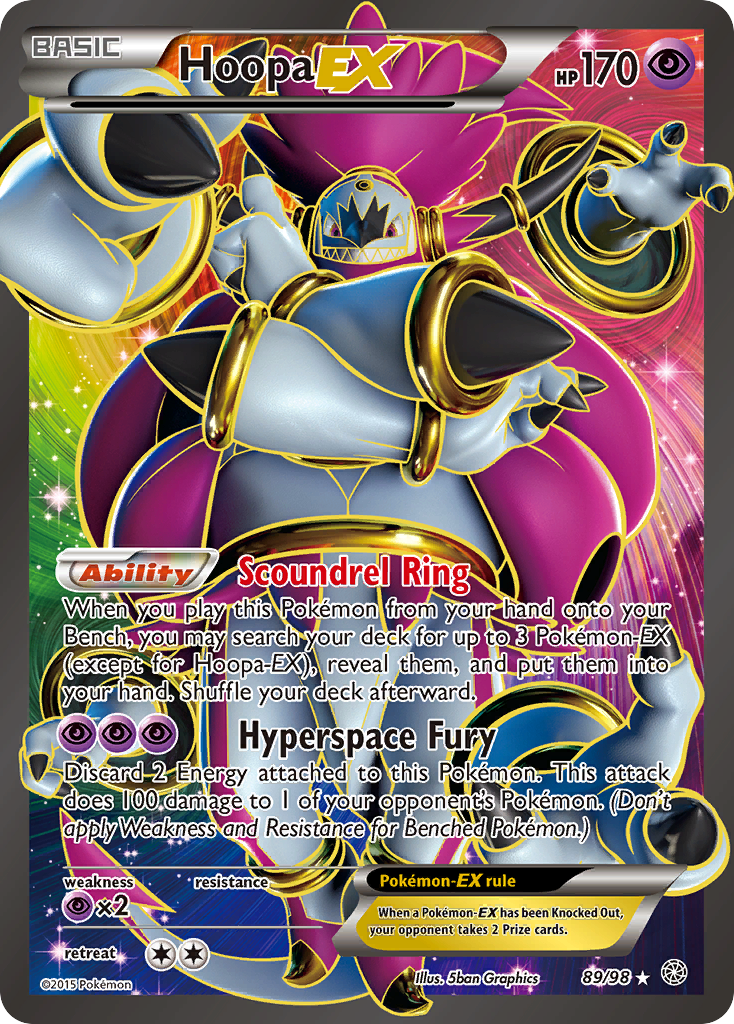 Hoopa EX (89/98) [XY: Ancient Origins] | Exor Games Bridgewater