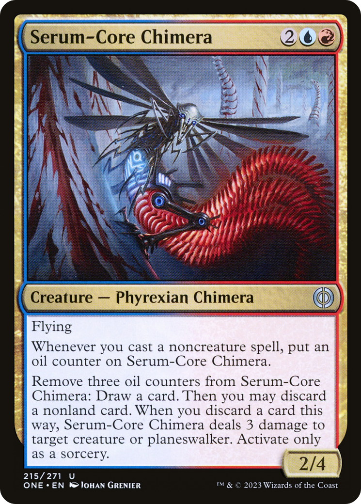 Serum-Core Chimera [Phyrexia: All Will Be One] | Exor Games Bridgewater