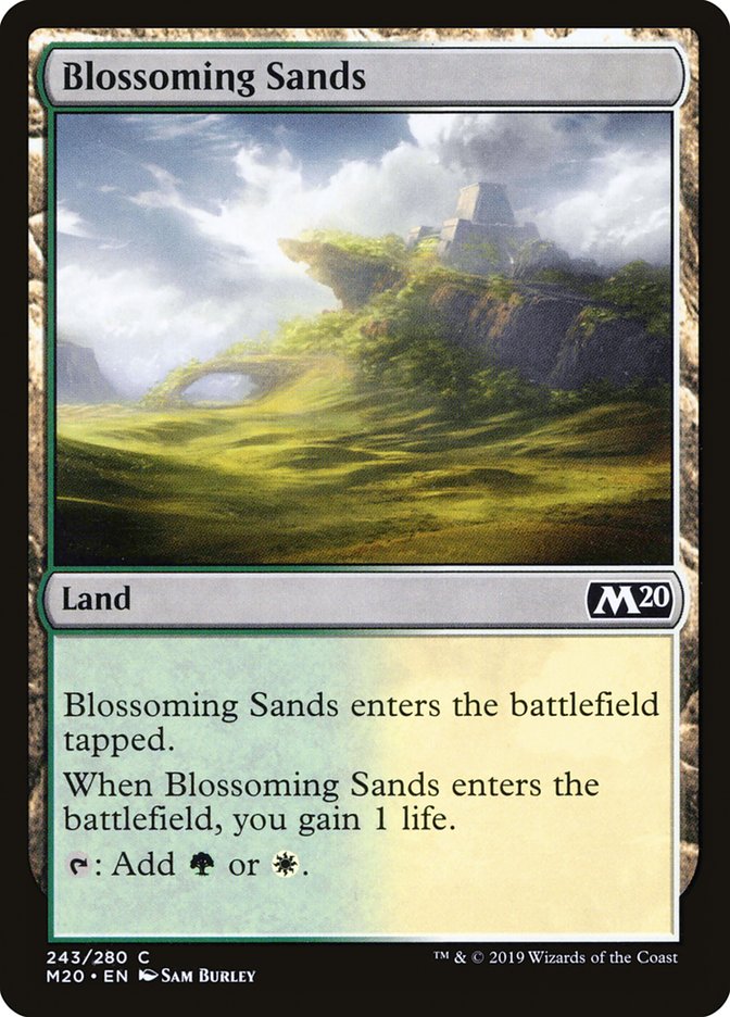 Blossoming Sands [Core Set 2020] | Exor Games Bridgewater