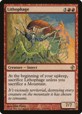 Lithophage [Duel Decks: Venser vs. Koth] | Exor Games Bridgewater