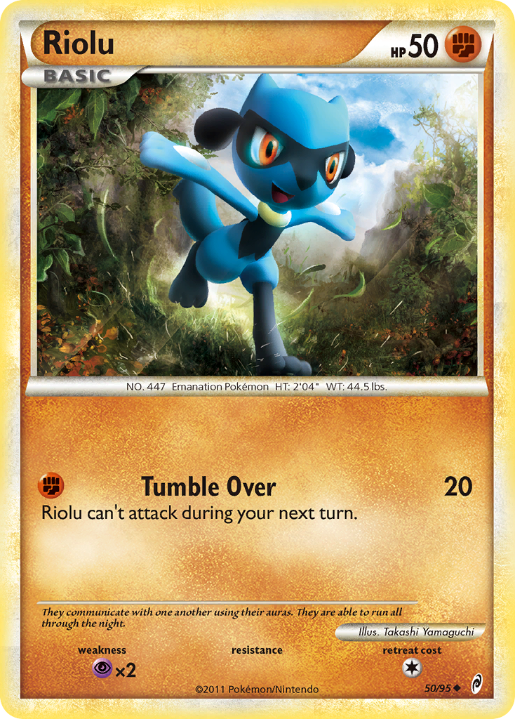 Riolu (50/95) [HeartGold & SoulSilver: Call of Legends] | Exor Games Bridgewater