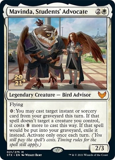 Mavinda, Students' Advocate [Strixhaven: School of Mages Prerelease Promos] | Exor Games Bridgewater