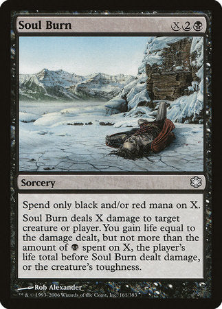 Soul Burn [Coldsnap Theme Decks] | Exor Games Bridgewater
