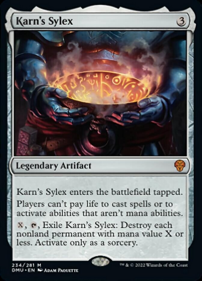 Karn's Sylex [Dominaria United] | Exor Games Bridgewater