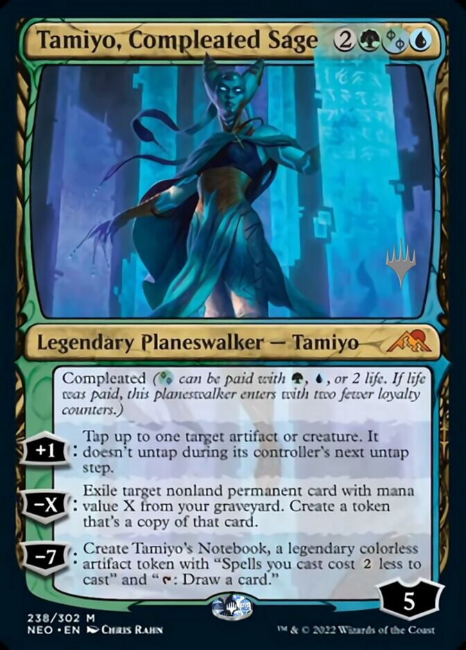 Tamiyo, Compleated Sage (Promo Pack) [Kamigawa: Neon Dynasty Promos] | Exor Games Bridgewater