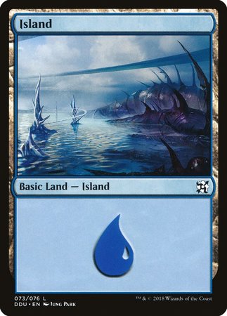 Island (73) [Duel Decks: Elves vs. Inventors] | Exor Games Bridgewater