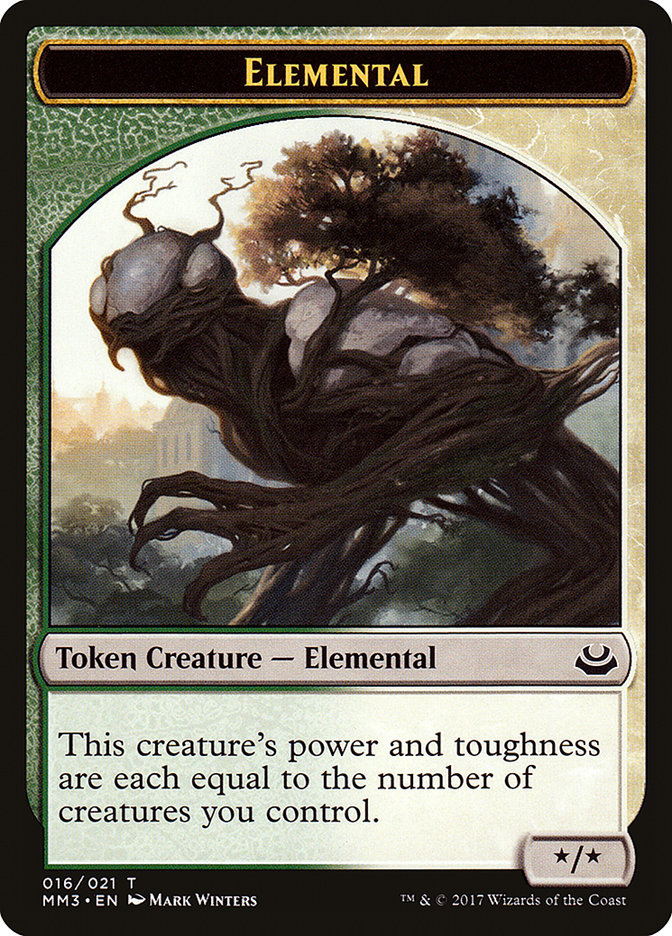 Elemental [Modern Masters 2017 Tokens] | Exor Games Bridgewater