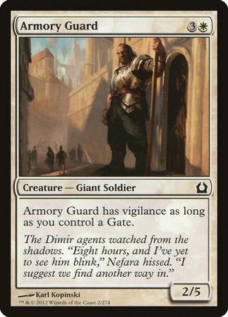 Armory Guard [Return to Ravnica] | Exor Games Bridgewater