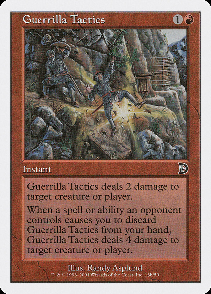 Guerrilla Tactics (Falling) [Deckmasters] | Exor Games Bridgewater