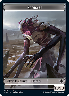 Eldrazi // Soldier Double-Sided Token [Starter Commander Decks] | Exor Games Bridgewater