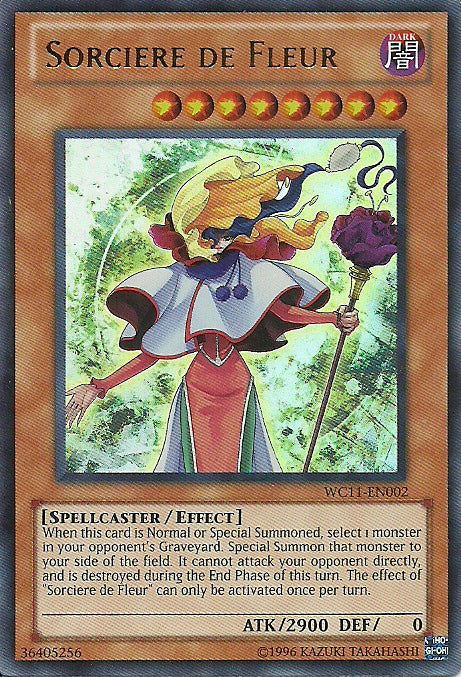 Sorciere de Fleur [WC11-EN002] Ultra Rare | Exor Games Bridgewater