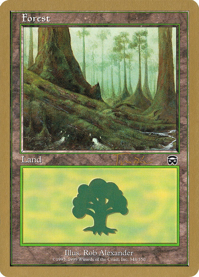 Forest (jt348) (Jan Tomcani) [World Championship Decks 2001] | Exor Games Bridgewater