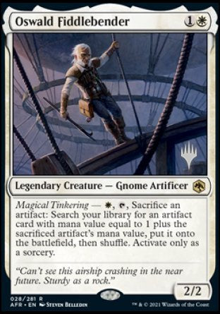 Oswald Fiddlebender (Promo Pack) [Dungeons & Dragons: Adventures in the Forgotten Realms Promos] | Exor Games Bridgewater