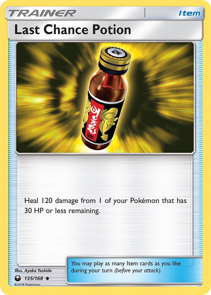 Last Chance Potion (135/168) [Sun & Moon: Celestial Storm] | Exor Games Bridgewater