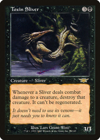 Toxin Sliver [Legions] | Exor Games Bridgewater