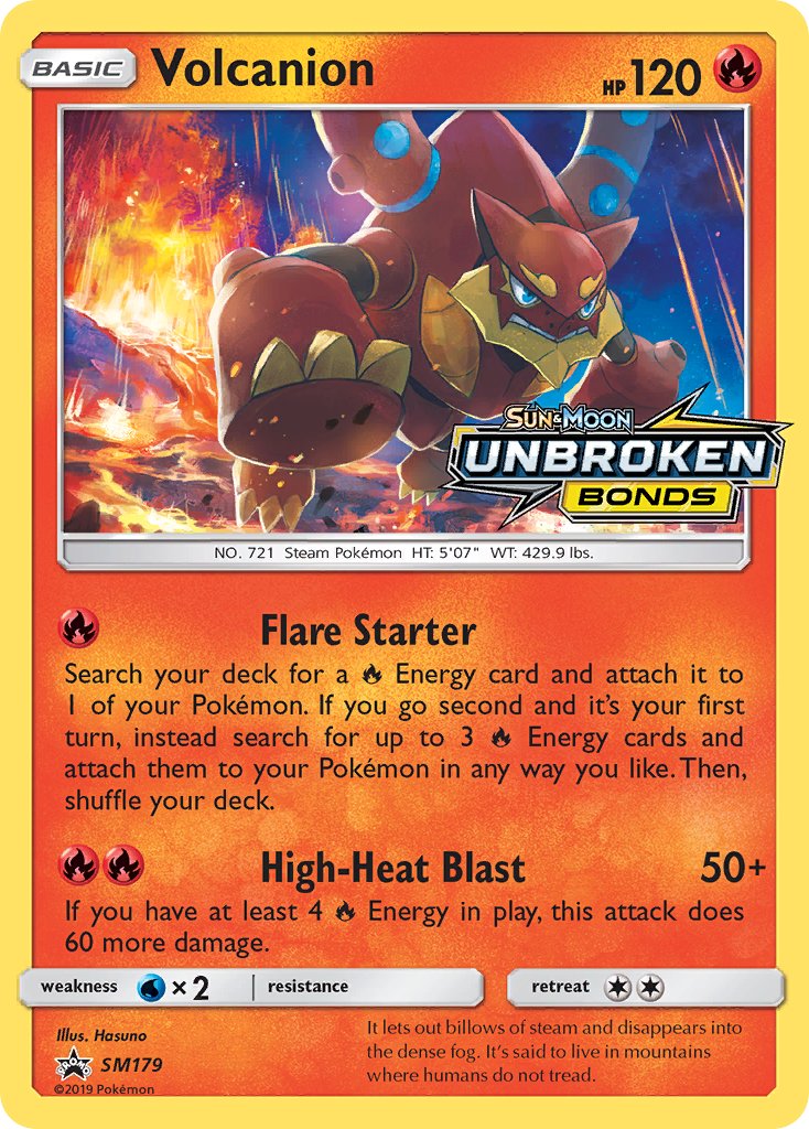 Volcanion (SM179) [Sun & Moon: Black Star Promos] | Exor Games Bridgewater