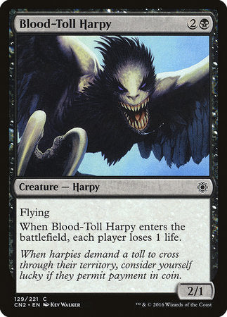 Blood-Toll Harpy [Conspiracy: Take the Crown] | Exor Games Bridgewater