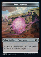 Powerstone // Elemental Double-Sided Token [The Brothers' War Tokens] | Exor Games Bridgewater