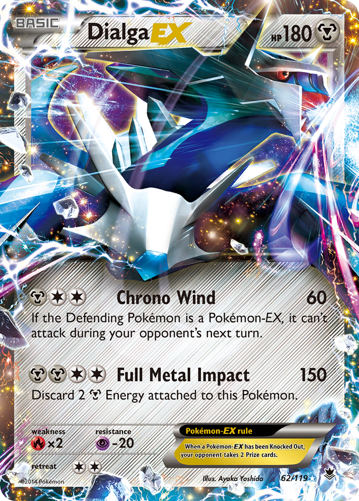 Dialga EX (62/119) [XY: Phantom Forces] | Exor Games Bridgewater