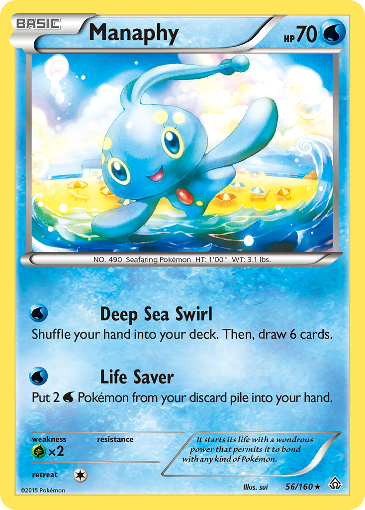 Manaphy (56/160) [XY: Primal Clash] | Exor Games Bridgewater