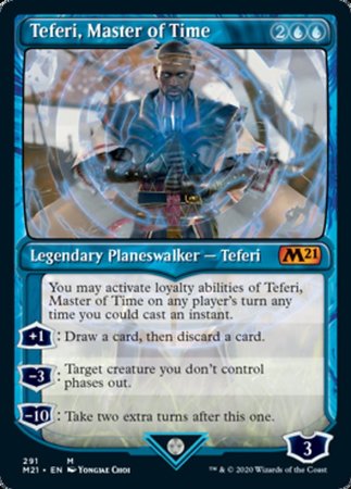 Teferi, Master of Time (Showcase) (291) [Core Set 2021] | Exor Games Bridgewater