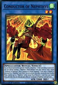 Conductor of Nephthys [PHRA-EN030] Super Rare | Exor Games Bridgewater