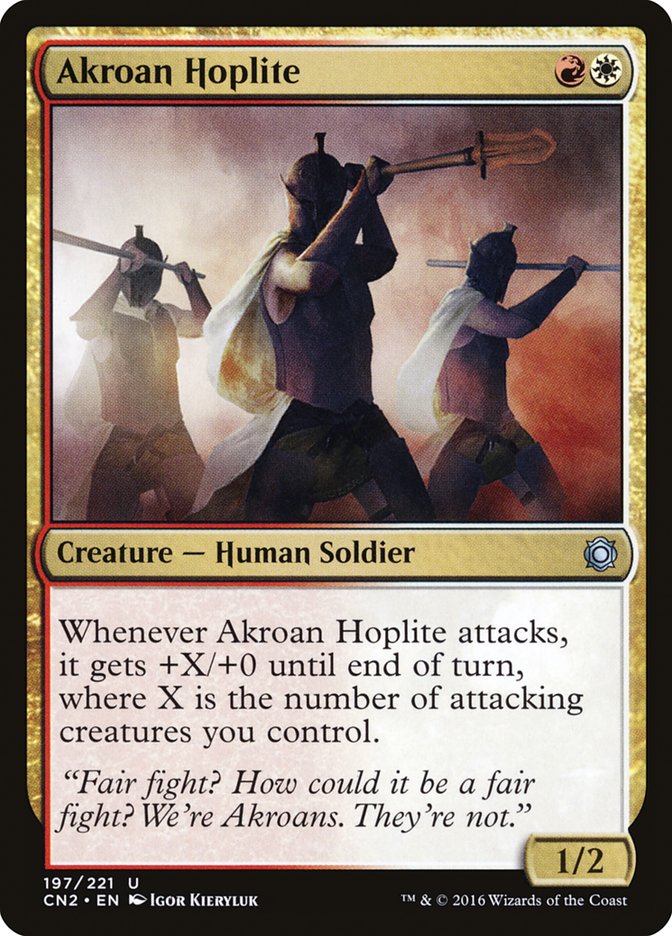 Akroan Hoplite [Conspiracy: Take the Crown] | Exor Games Bridgewater