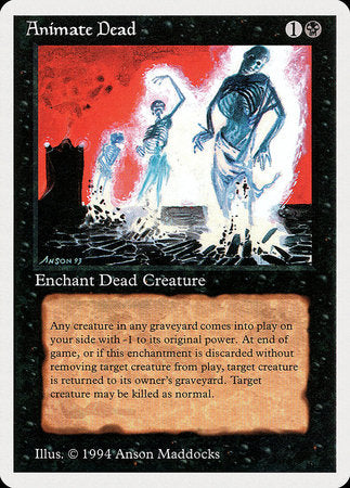 Animate Dead [Summer Magic / Edgar] | Exor Games Bridgewater