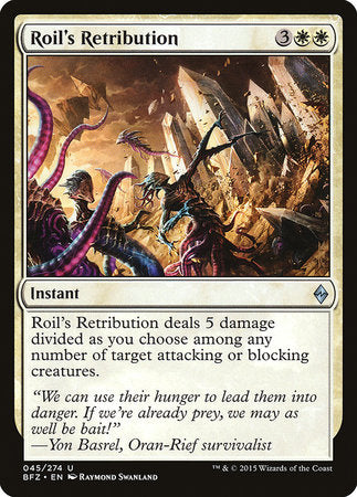 Roil's Retribution [Battle for Zendikar] | Exor Games Bridgewater