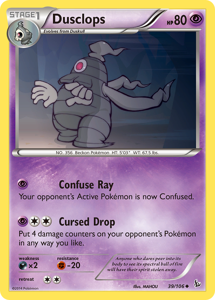 Dusclops (39/106) [XY: Flashfire] | Exor Games Bridgewater