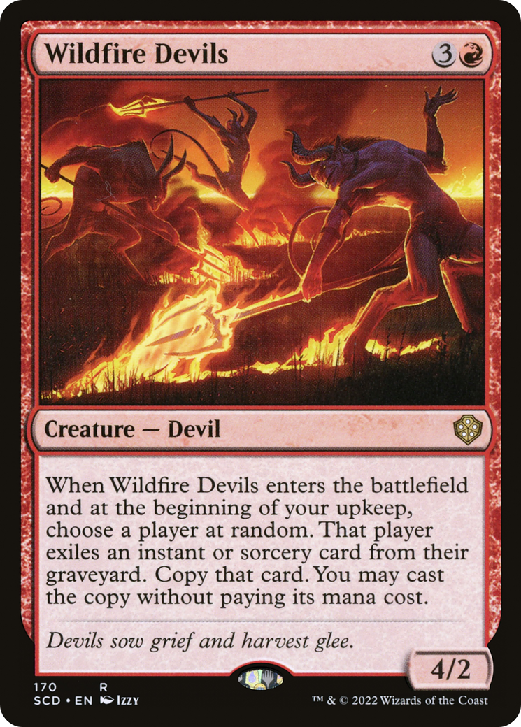 Wildfire Devils [Starter Commander Decks] | Exor Games Bridgewater