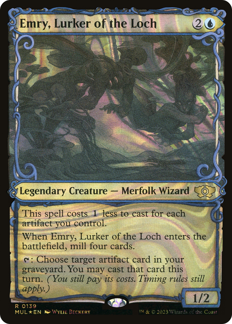 Emry, Lurker of the Loch (Halo Foil) [Multiverse Legends] | Exor Games Bridgewater