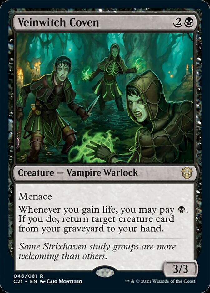 Veinwitch Coven [Commander 2021] | Exor Games Bridgewater