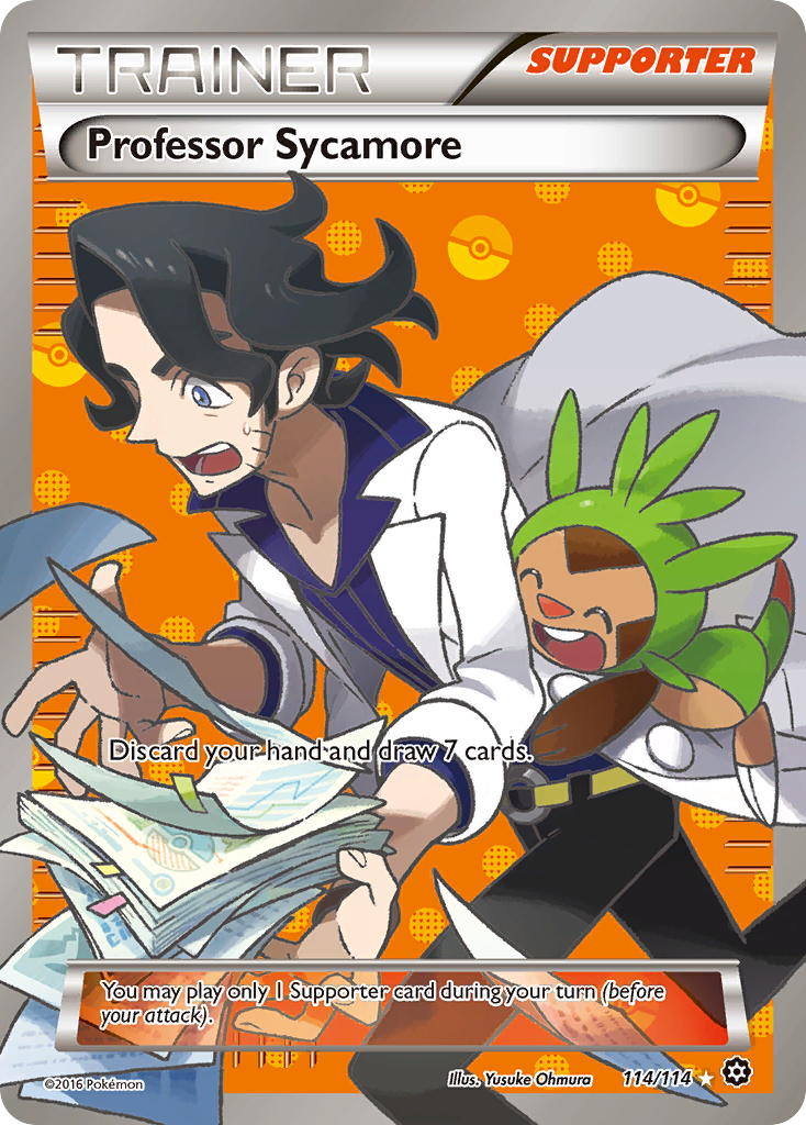 Professor Sycamore (114/114) [XY: Steam Siege] | Exor Games Bridgewater