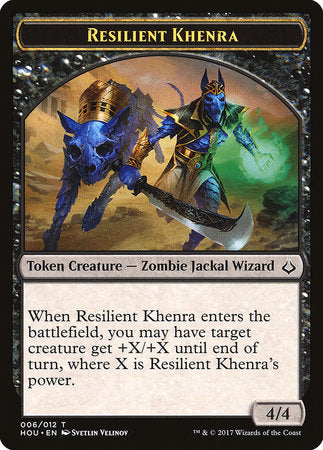 Resilient Khenra Token [Hour of Devastation Tokens] | Exor Games Bridgewater