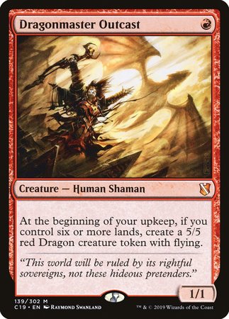 Dragonmaster Outcast [Commander 2019] | Exor Games Bridgewater