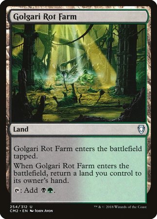 Golgari Rot Farm [Commander Anthology Volume II] | Exor Games Bridgewater