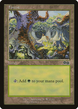 Forest (348) [Urza's Saga] | Exor Games Bridgewater