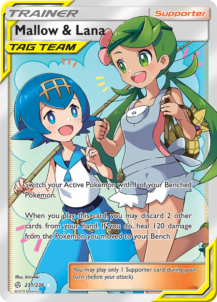 Mallow & Lana (231/236) [Sun & Moon: Cosmic Eclipse] | Exor Games Bridgewater