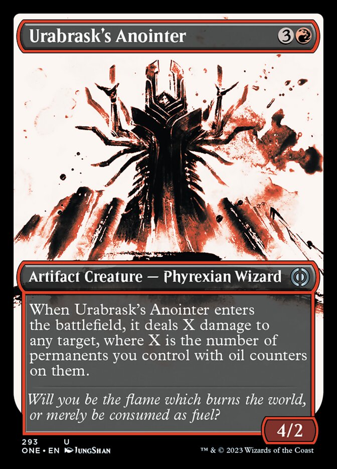 Urabrask's Anointer (Showcase Ichor) [Phyrexia: All Will Be One] | Exor Games Bridgewater