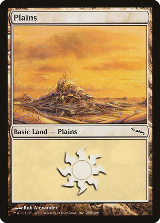 Plains (288) [Mirrodin] | Exor Games Bridgewater