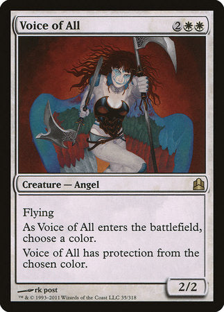 Voice of All [Commander 2011] | Exor Games Bridgewater